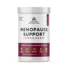 Ancient Nutrition menopause support capsules with vanilla flavor for daily vitality