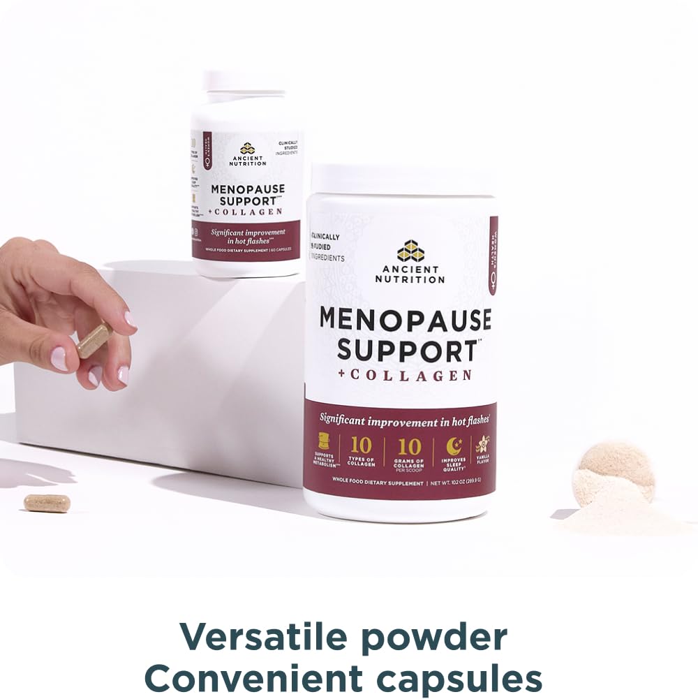 Ancient Nutrition organic chaste tree berry shown as part of blend.