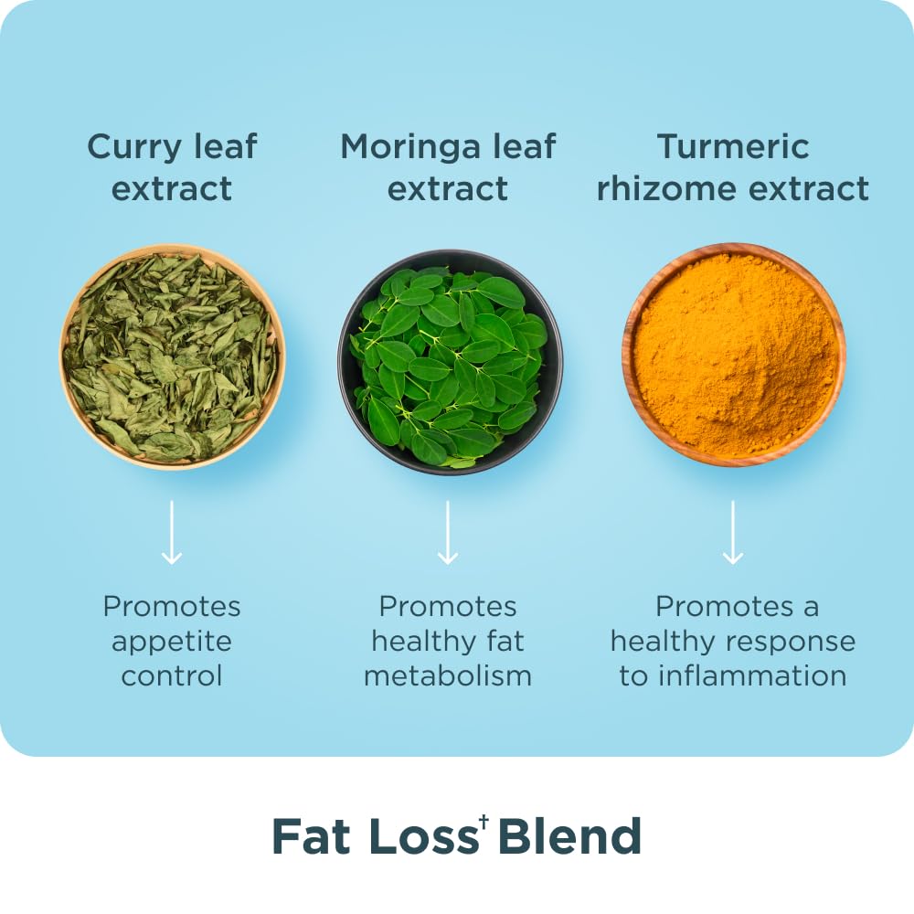 Ancient Nutrition Multi Collagen Advanced Lean ingredient blend label shows moringa, curry, turmeric