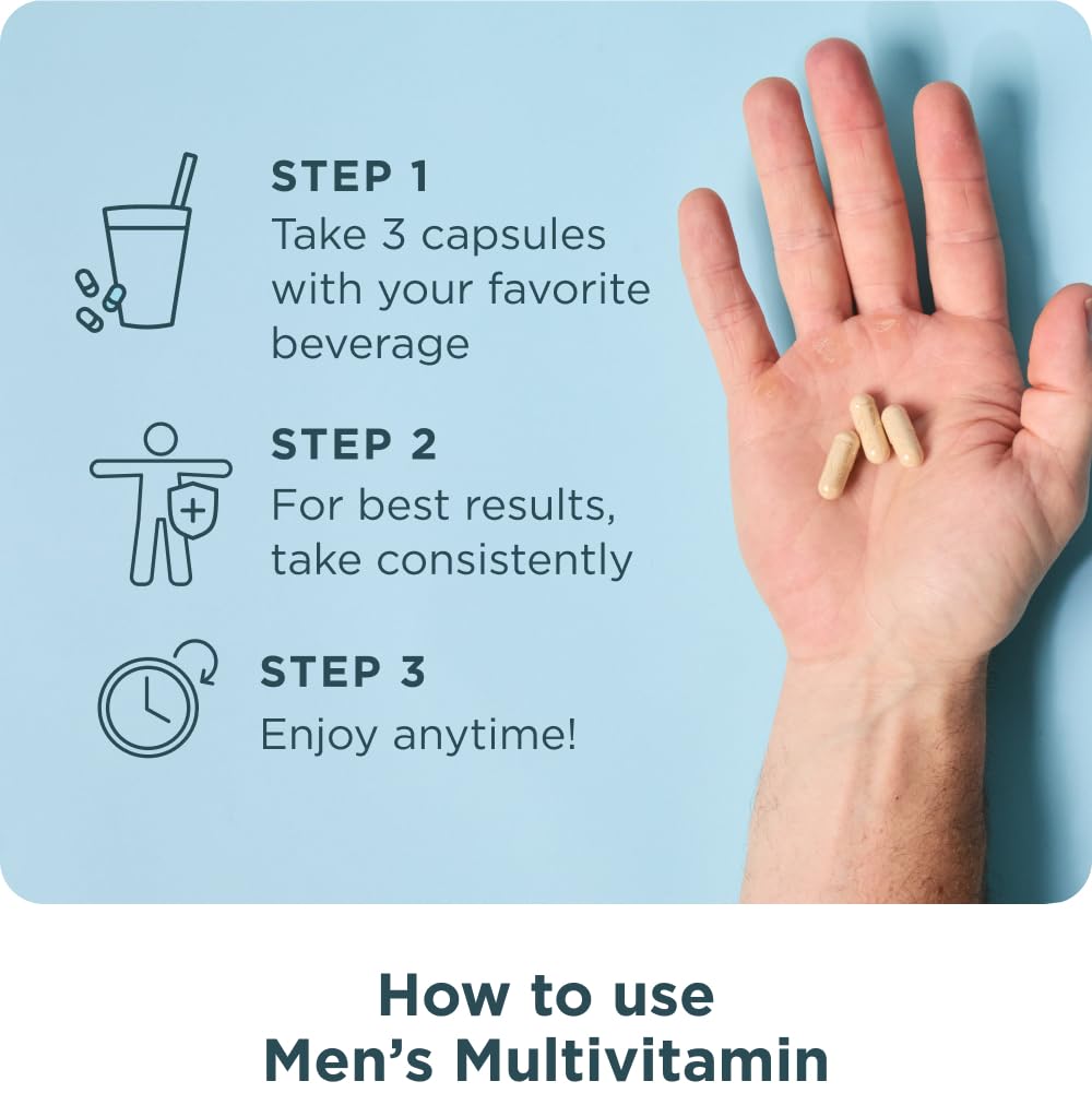 Ancient Nutrition multivitamin for men pack-open suggests a trusted daily health routine.