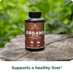 Ancient Nutrition Organ Supplements daily dosage setup illustrating routine use