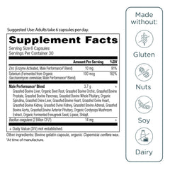 Ancient Nutrition Organs capsules closeup for easy daily dosing.