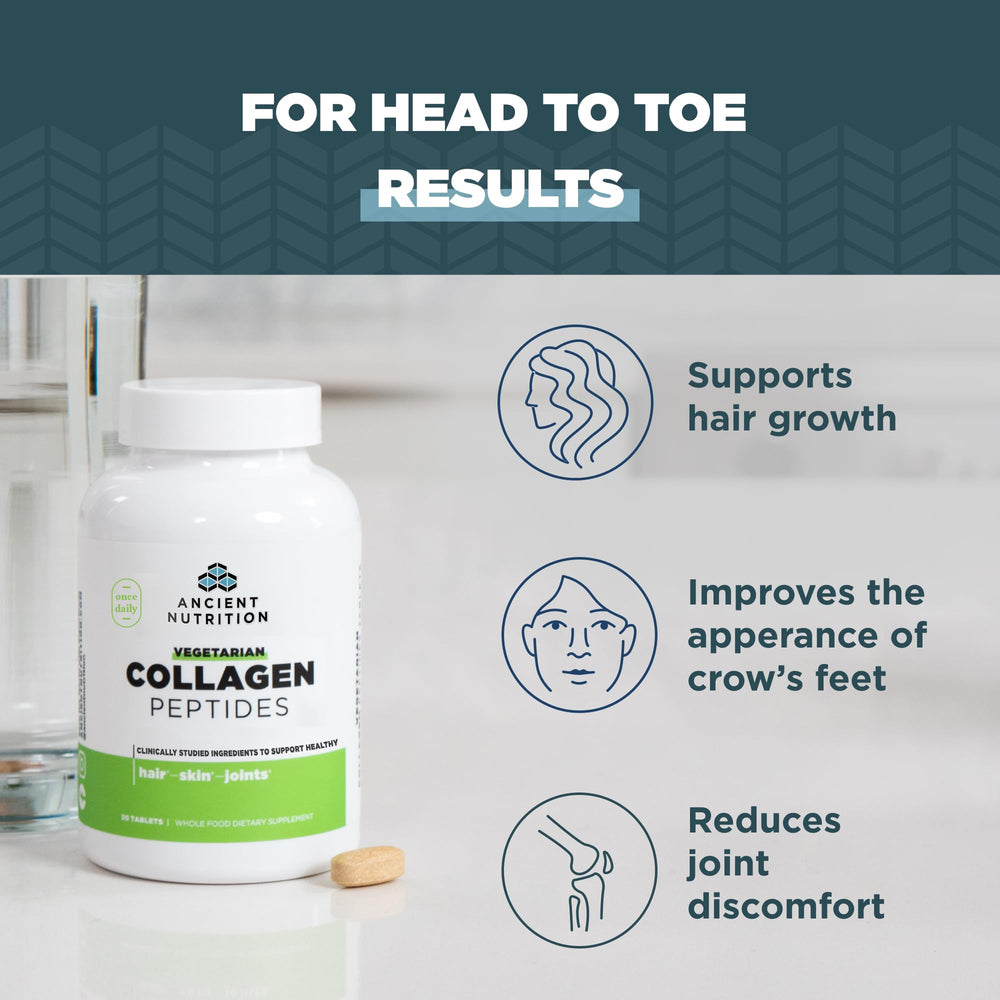 Ancient Nutrition prebiotic probiotic blend with acacia gum, supports gut-friendly balance