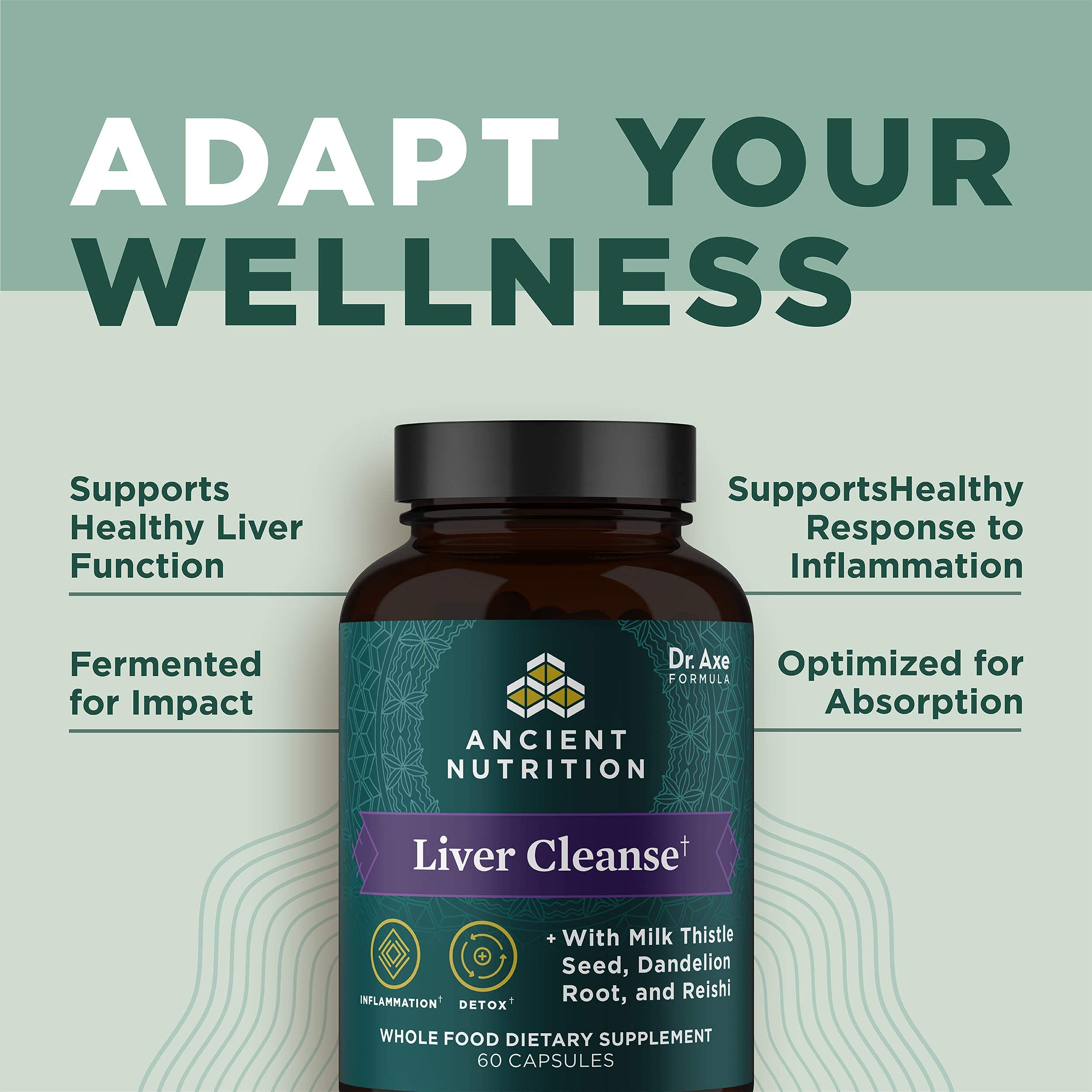 Reishi mushroom component featured in Ancient Nutrition Liver Cleanse