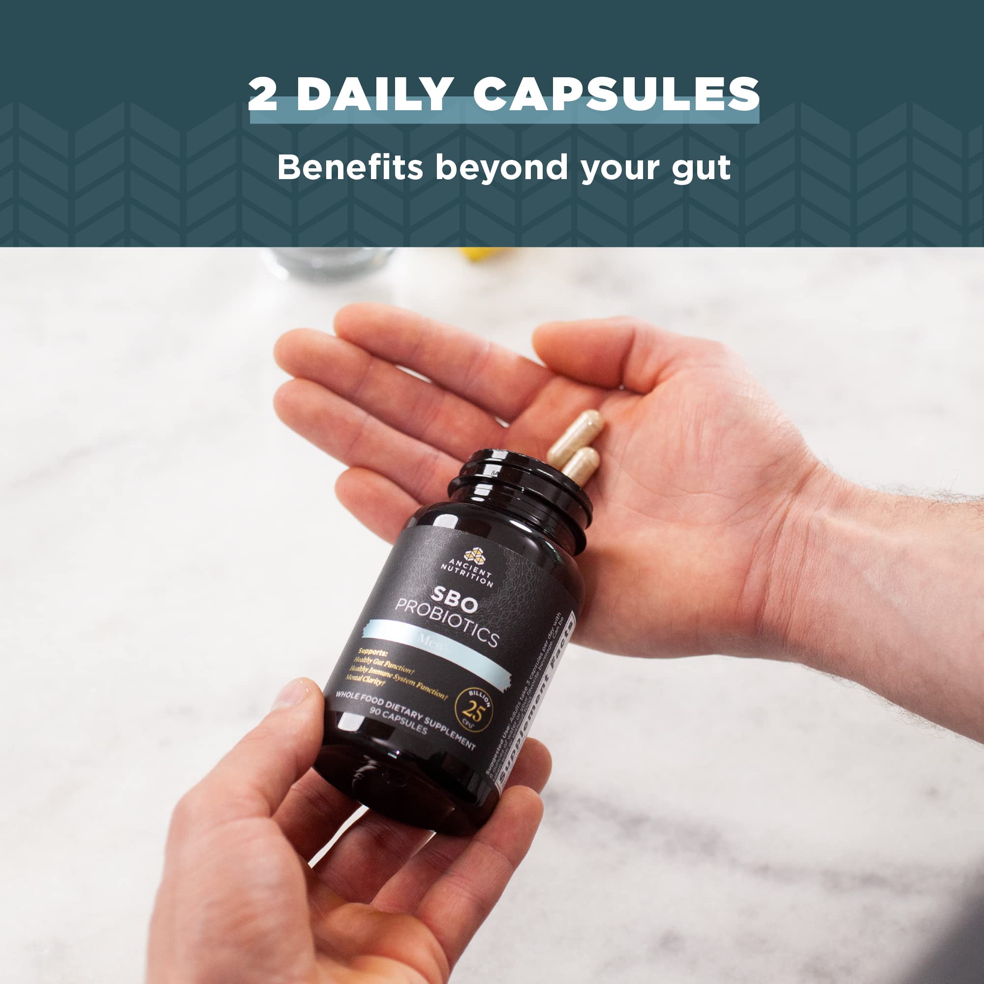 Visual of immune-friendly probiotic blend supporting daily resilience