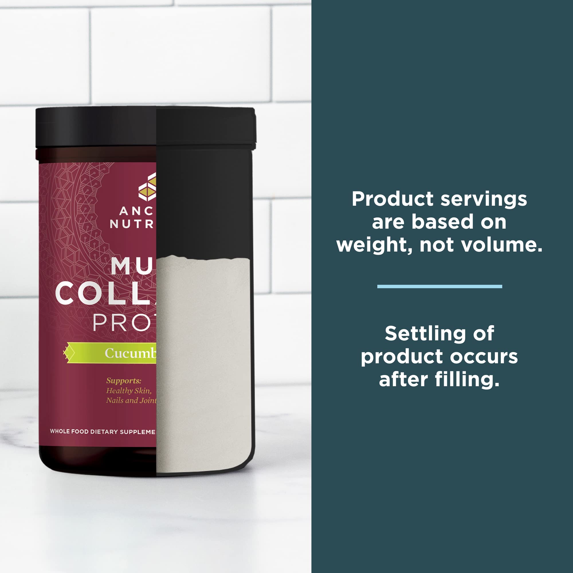 Ancient Nutrition third-party lab tested stamp for quality.