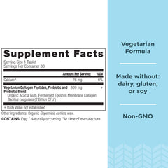 Ancient Nutrition vegetarian collagen tablets on-the-go, easy daily supplement for flexible joints