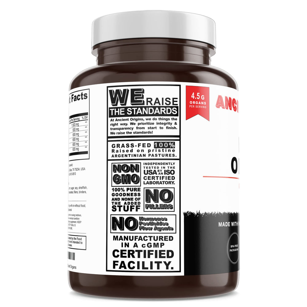 Ancient Origins brand logo on product packaging signaling trusted source