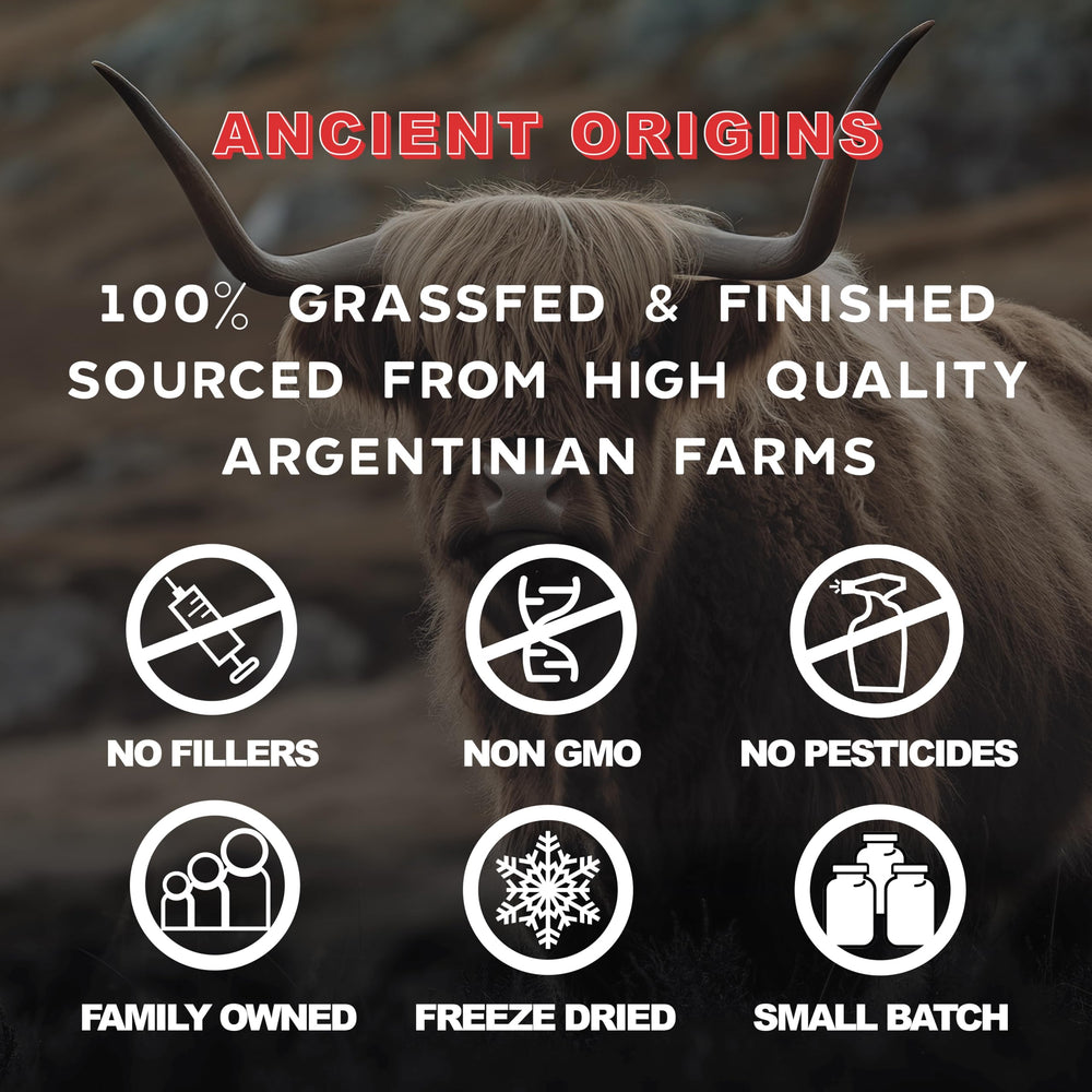 Ancient Origins ingredient label close-up emphasizing simple, clean ingredients