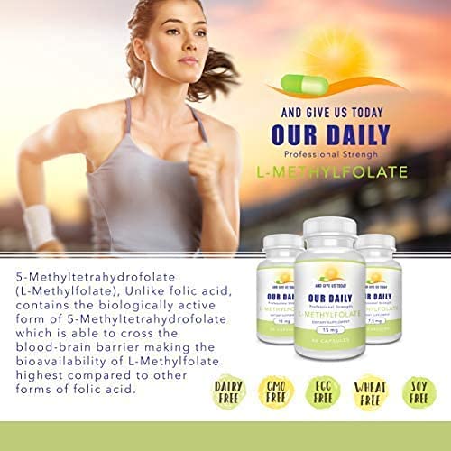 AND GIVE US TODAY OUR DAILY L-Methylfolate dosage label for clear dosing.