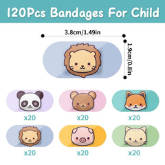 AndicAge Kids bandages mini size 38x19mm for precise coverage