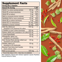 ANDREW LESSMAN Energy and Fat Metabolism capsules packshot highlighting dairy-free capsules