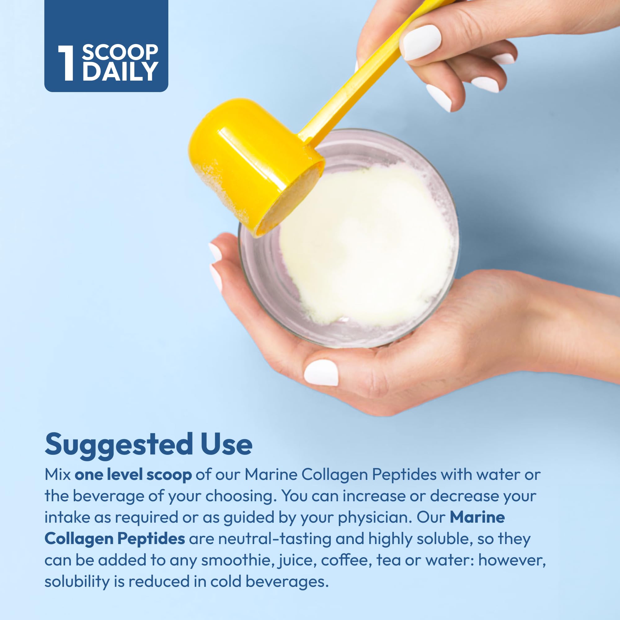 Andrew Lessman Marine Collagen Peptides MSM purity label emphasizes non-GMO ingredients.
