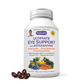 ANDREW LESSMAN Ultimate Eye Support with Astaxanthin – 30 Softgels, 12 mg Lutein, 6 mg Zeaxanthin, 4 mg Astaxanthin