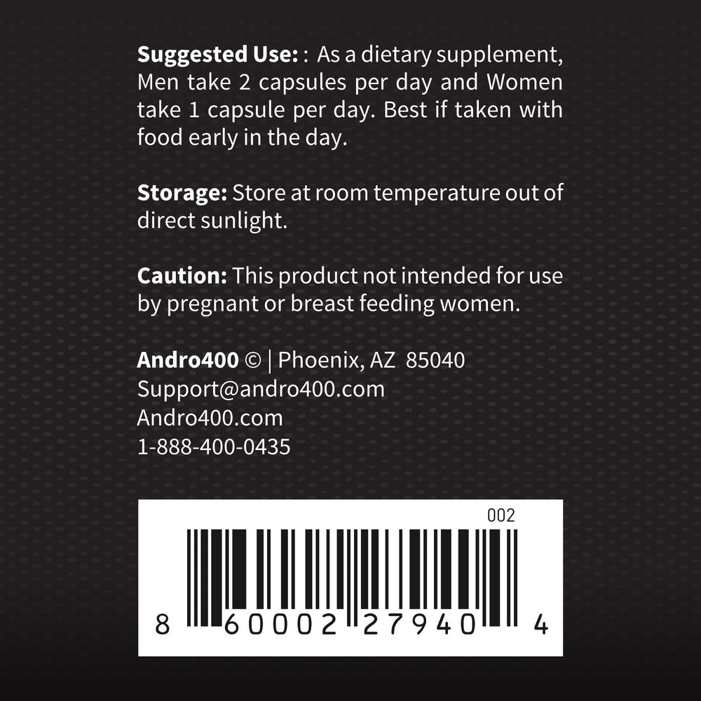 Andro400 T Booster Ultra Max capsules arranged for bottle-ready intake.