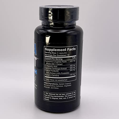 Andro400 T Booster Ultra Max on morning counter during daily routine.