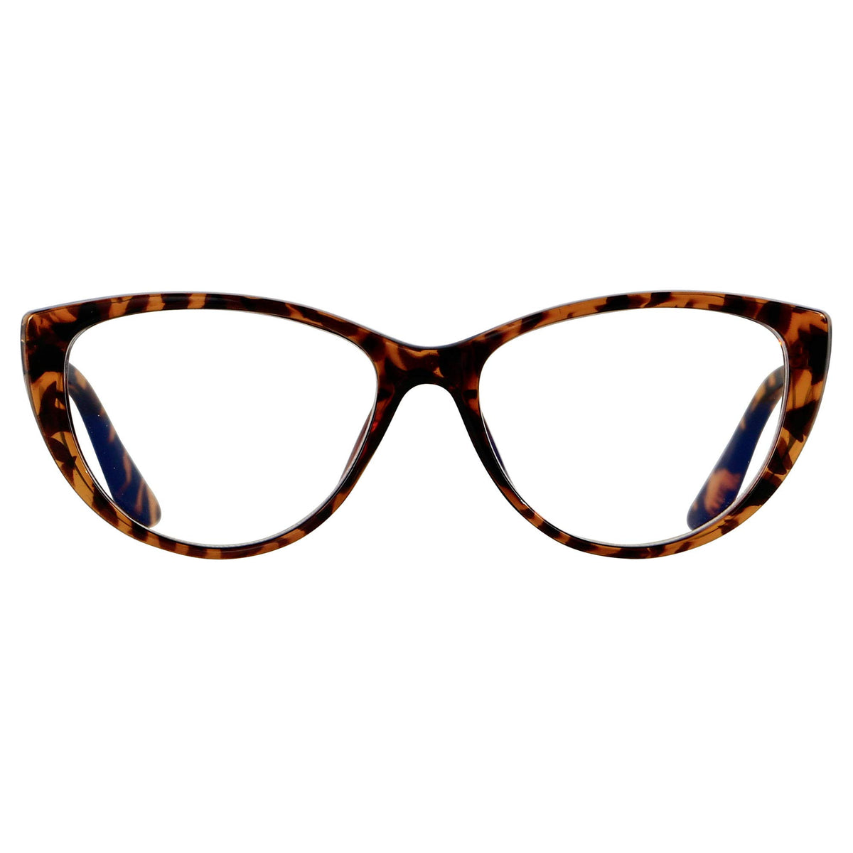 ANDWOOD cat-eye tortoise frame blue light glasses protect eyes during screen time