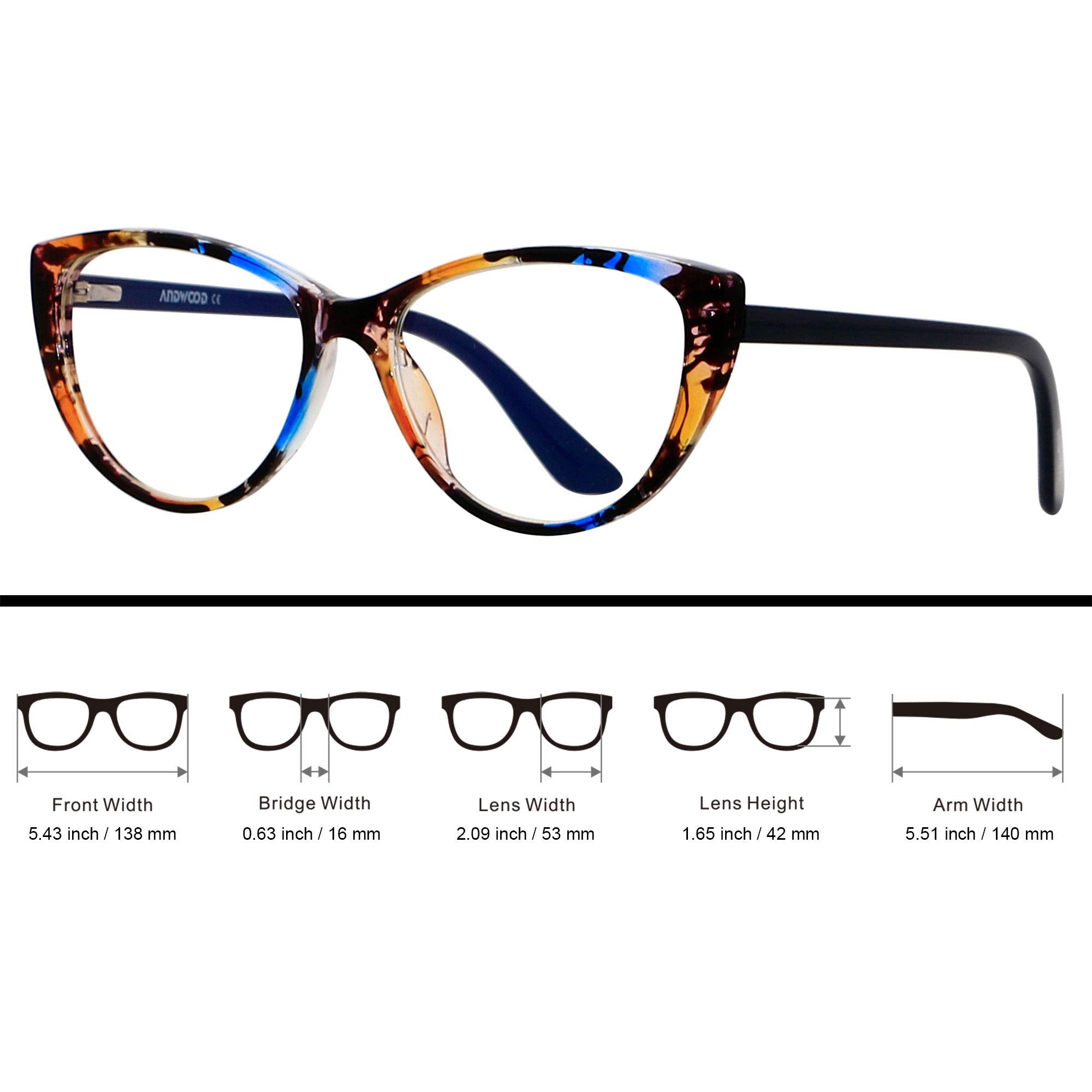 Andwood leather case keeps glasses safe and portable for travel.