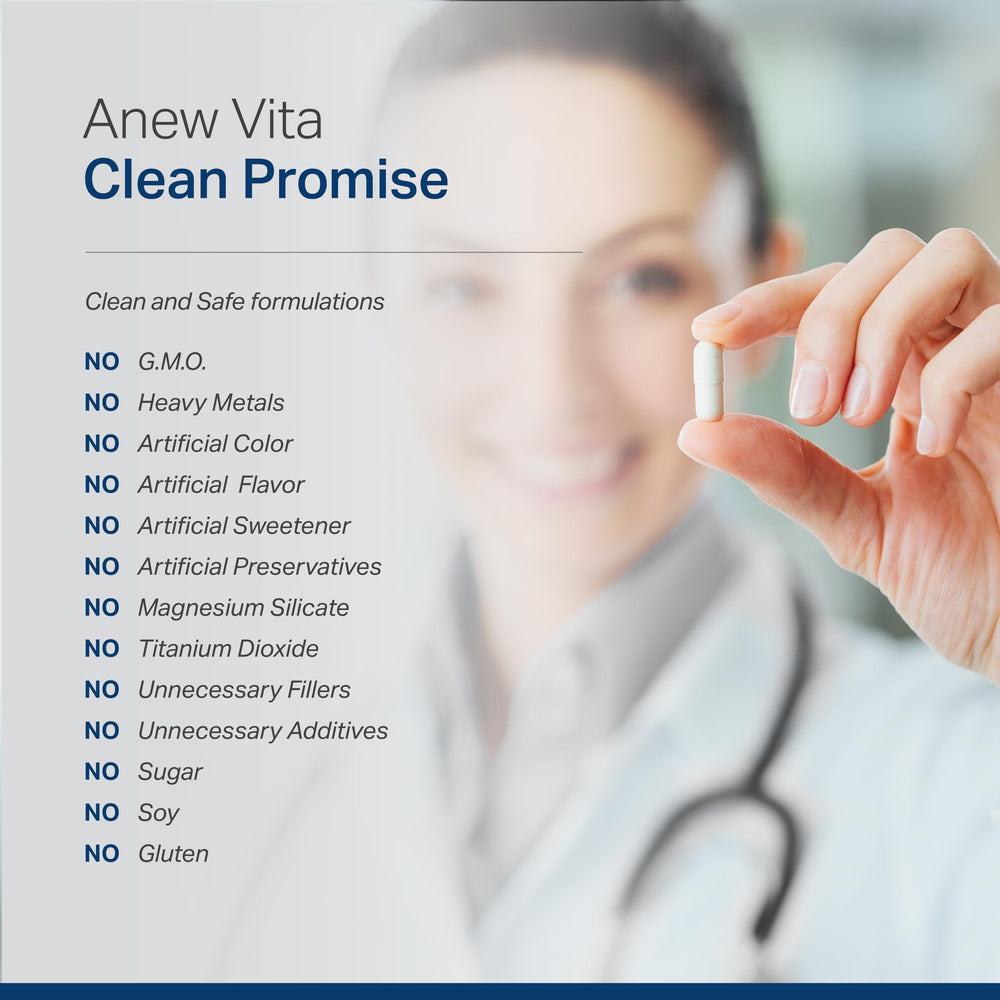 Lifestyle image suggesting benefits for eyes, skin and joints with Anew Vita