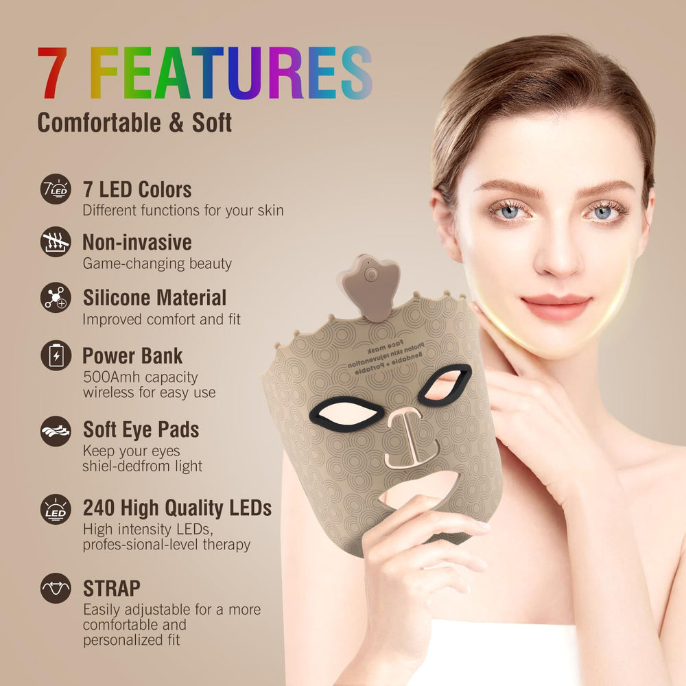 Angauss cordless design lets you move freely while using the mask.