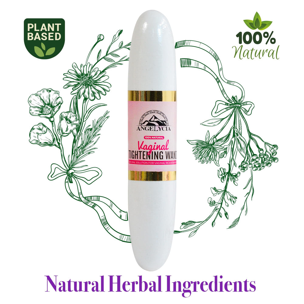 ANGELYCIA Magic Tongkat Madura Wand ingredients list with natural herbal components.