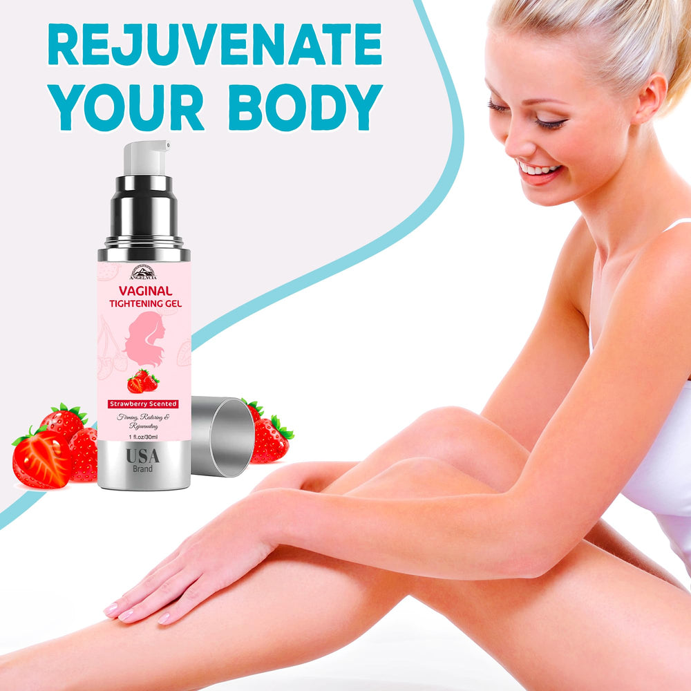 ANGELYCIA vaginal wellness illustration conveys overall hydration and comfort.