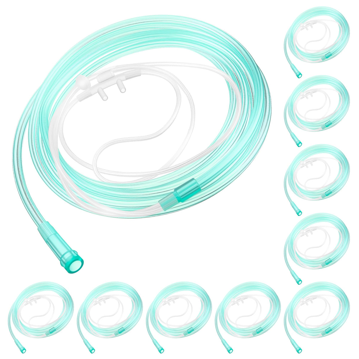 Anglechic nasal cannula with 7ft tubing, lightweight for comfortable daily wear.
