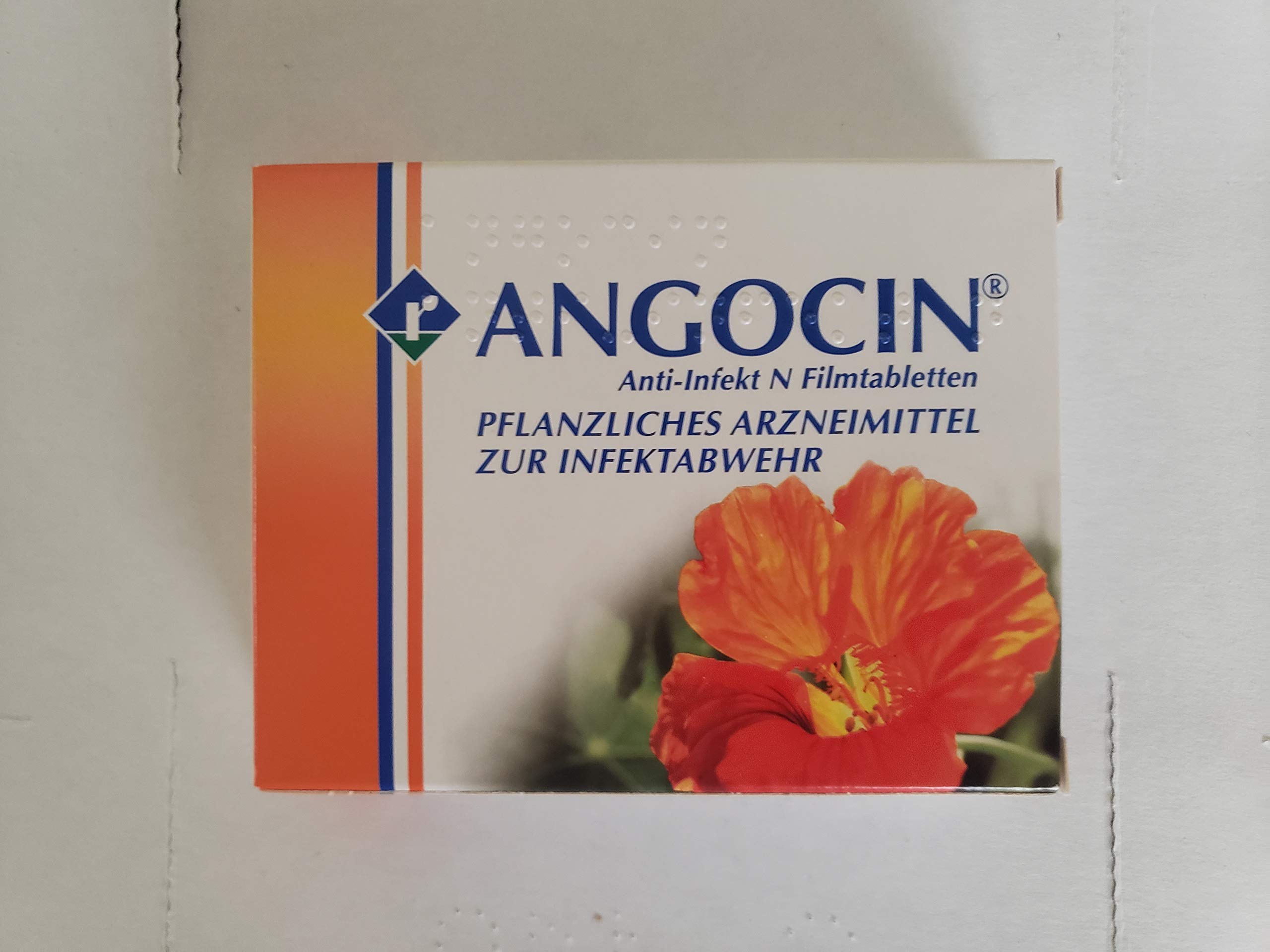 ANGOCIN Angocin Anti-Infek N 50 tablets bottle for daily wellness routine.