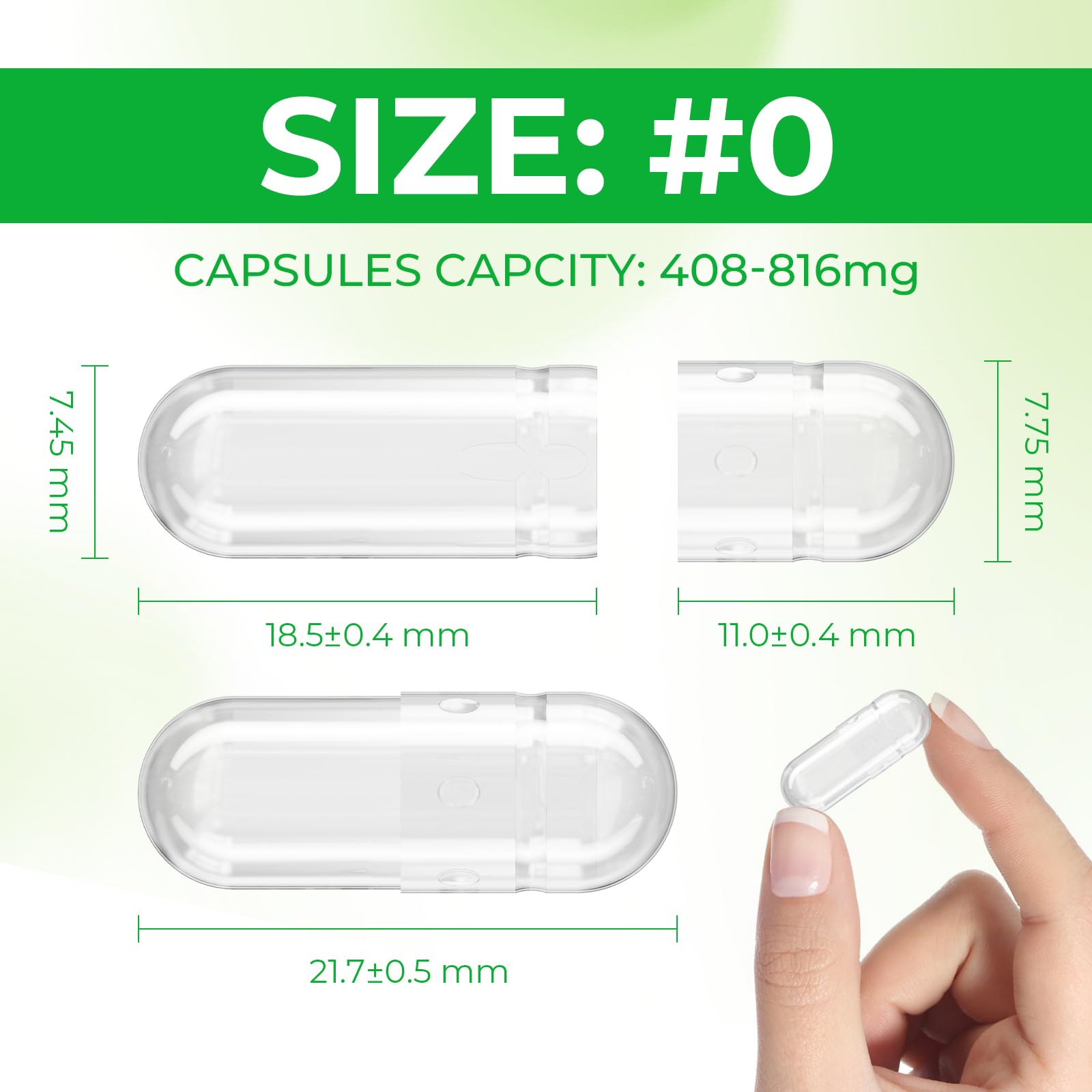 DIY capsule setup with Angtai JN size 0 capsules