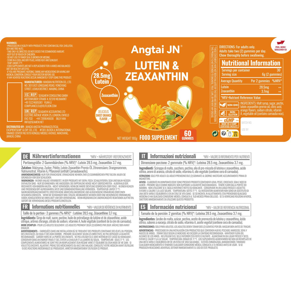 Angtai JN Lutein Gummies daily-use scene for screen-time comfort