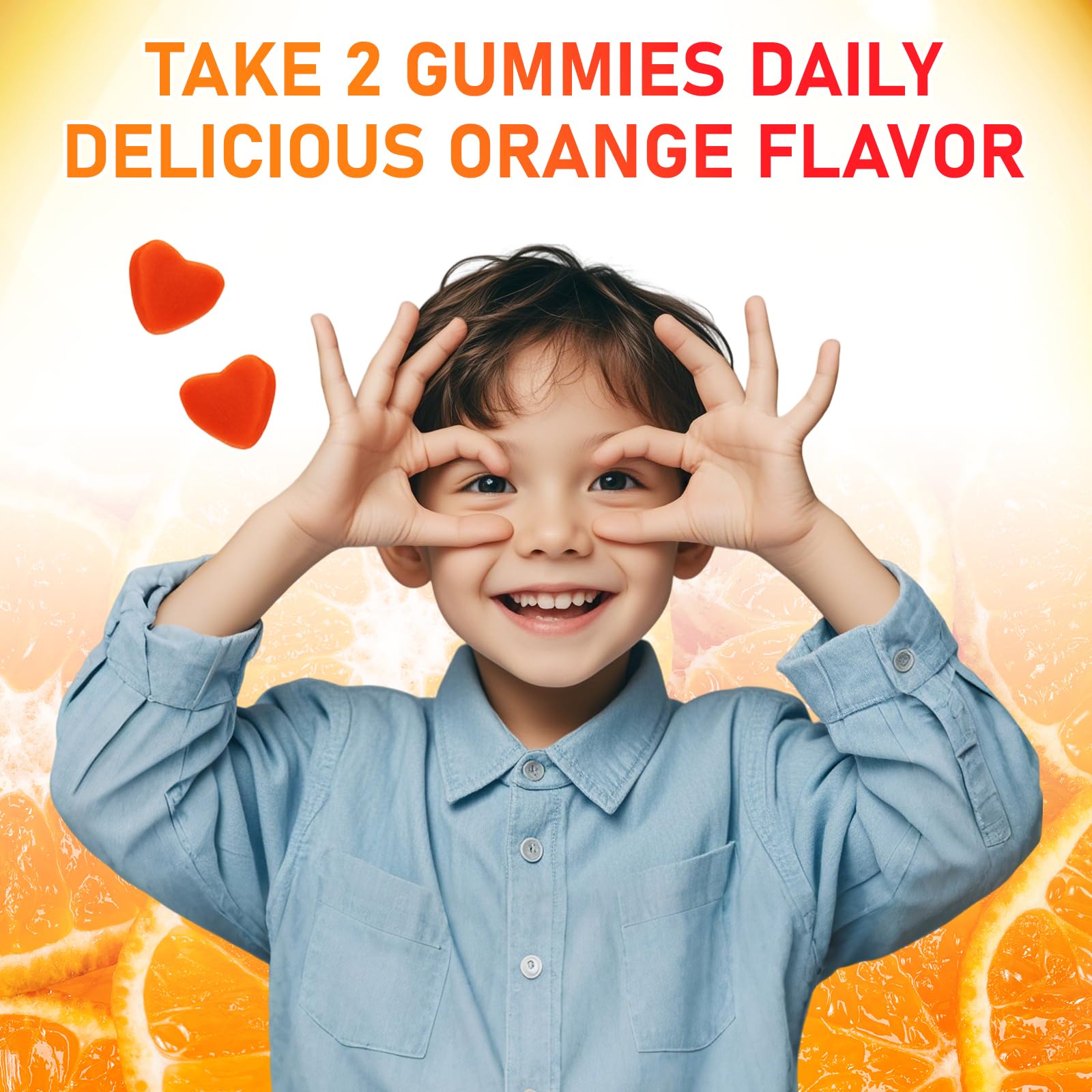 Angtai JN Lutein Gummies ingredients label with natural lutein source