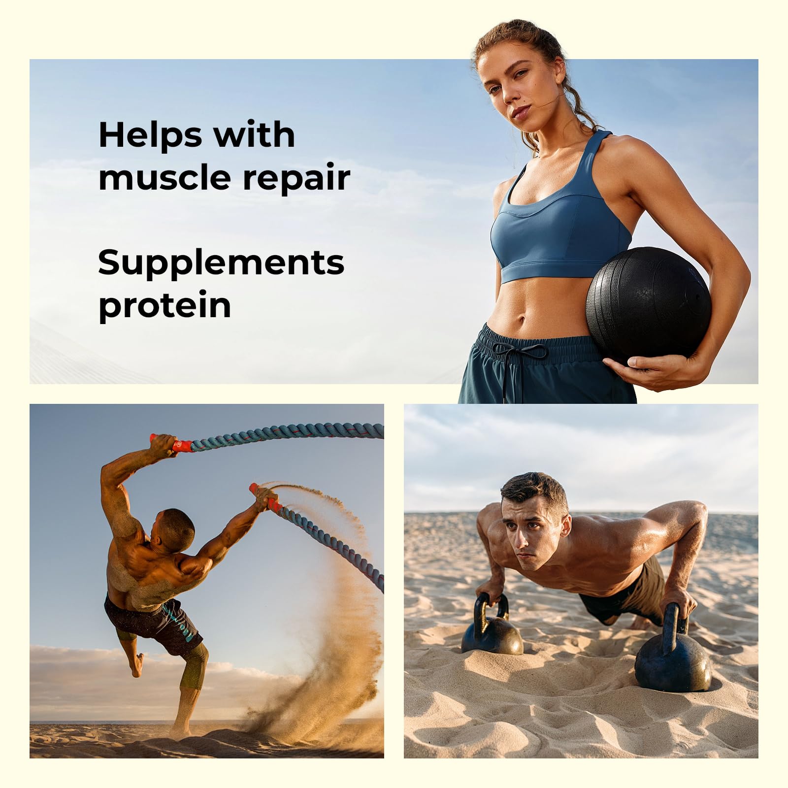 Angtai JN pea protein powder pouring action emphasizes smooth texture and mixability.