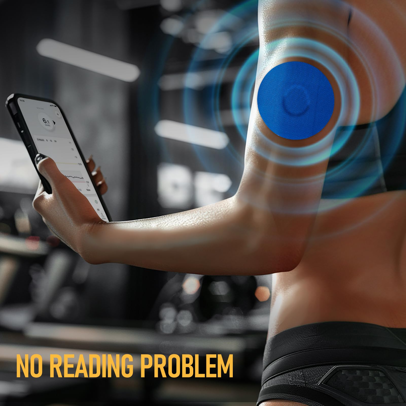 ANGTICS Dexcom G7 patches breathable cotton for extended comfort.