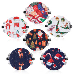 ANGTICS Twinkling Frost Garland overpatch for Dexcom G7, adds festive style and secure wear