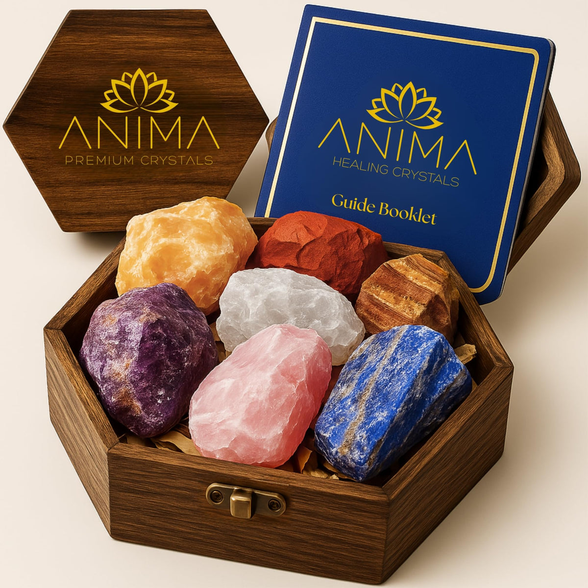 Anima Premium amethyst crystal for calm meditation and grounding
