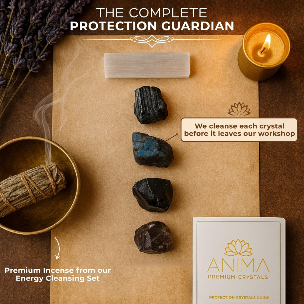 Anima Wooden Gift Box holds the crystal set in a premium unboxing experience.