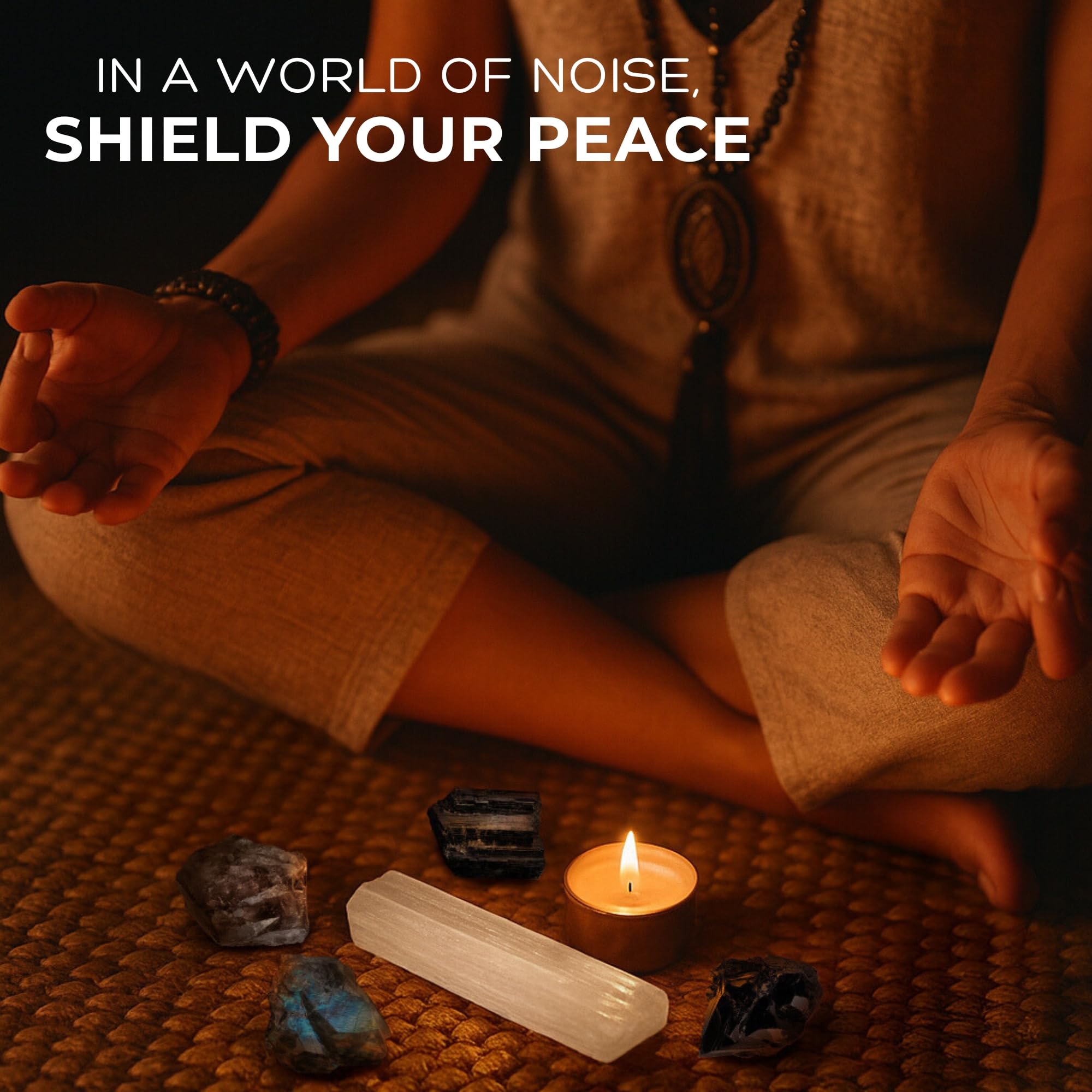 Anima Protection Crystals Selenite Bar clears space and sets intention.