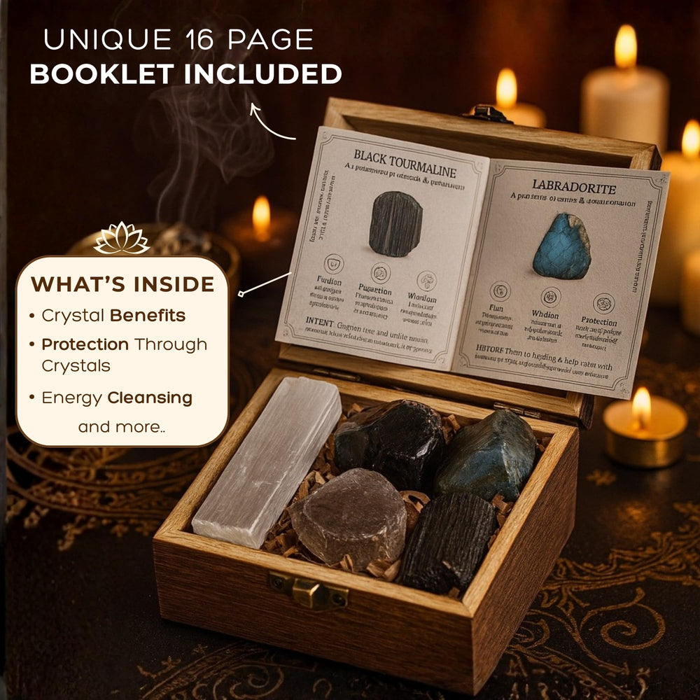 Anima Protection Crystals Smoky Quartz Transform clears heaviness and energy patterns.