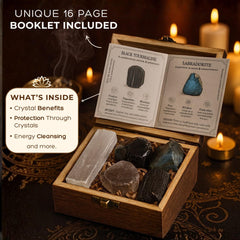 Anima Protection Crystals Smoky Quartz Transform clears heaviness and energy patterns.