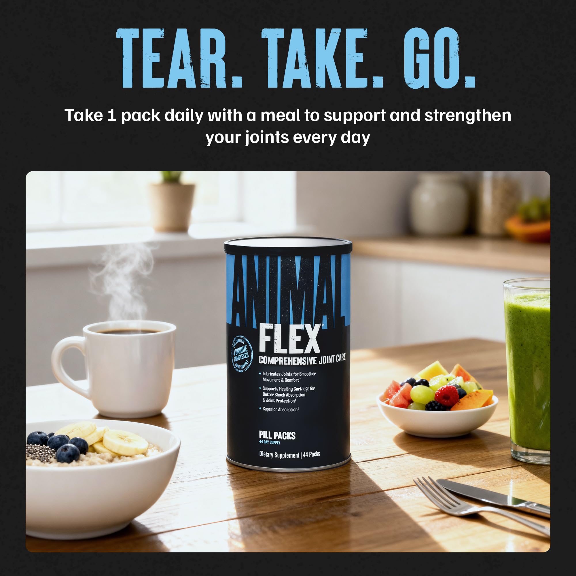 Animal Flex turmeric curcumin and ginger demonstrate botanical support for activity