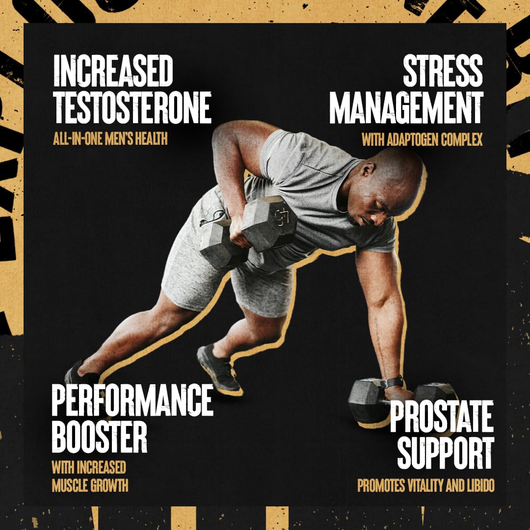 Animal TNT+ adaptogen blend promotes stress resilience and balanced energy for daily activity.