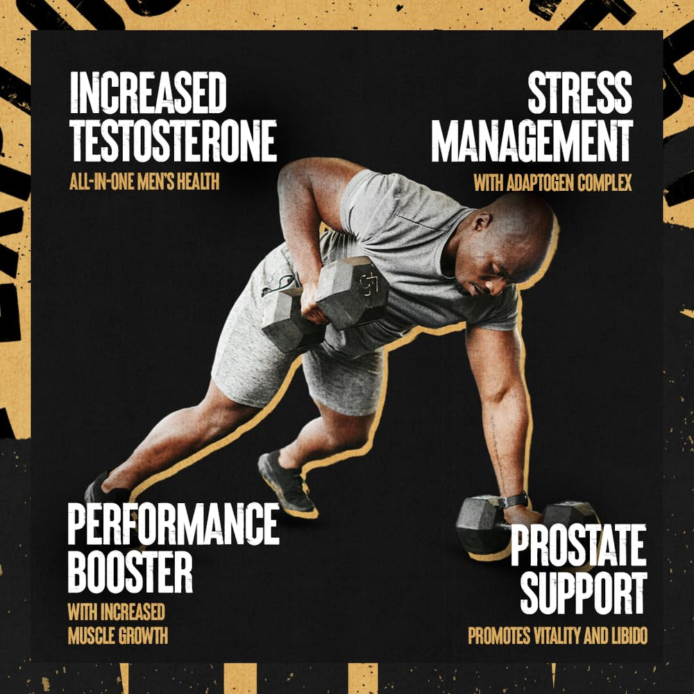 Animal TNT+ adaptogen blend promotes stress resilience and balanced energy for daily activity.