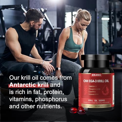 Anisx Antarctic Krill Oil softgels pack, easy to swallow daily supplement