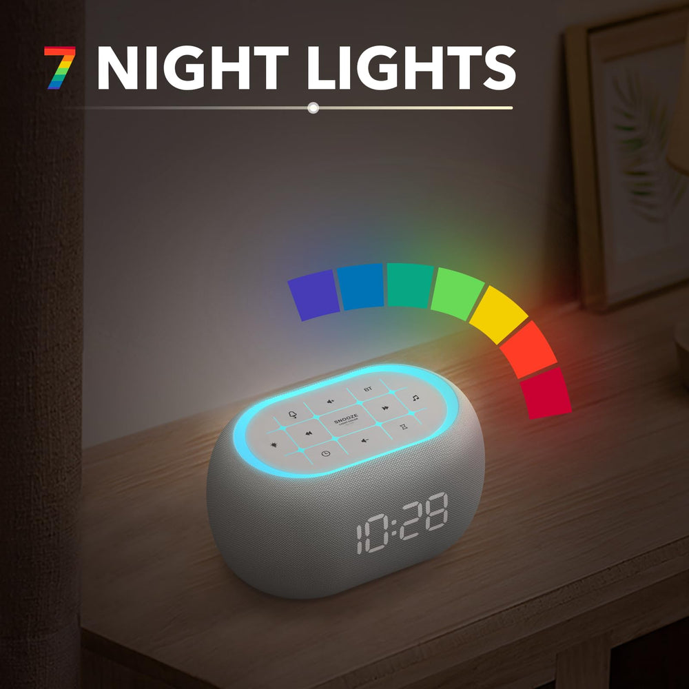 ANJANK sleep-timer and 30-level volume controls customize your setup.