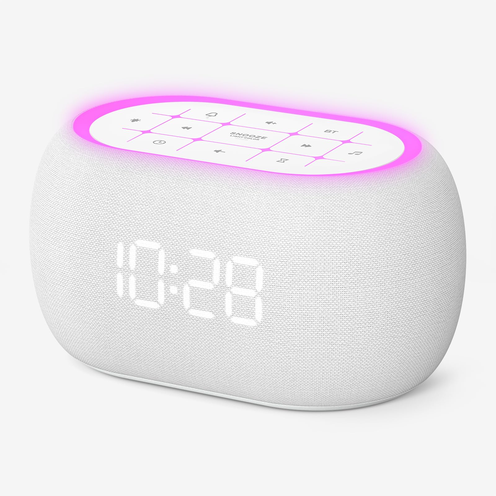 ANJANK white-noise sound machine alarm clock for peaceful mornings