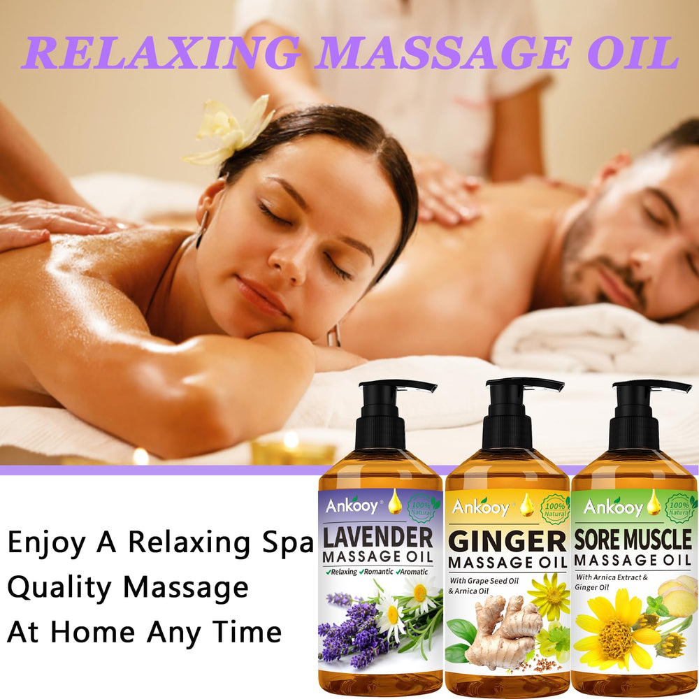 ANKOOY ginger oil close-up focusing on skin-softening and moisturizing effects.