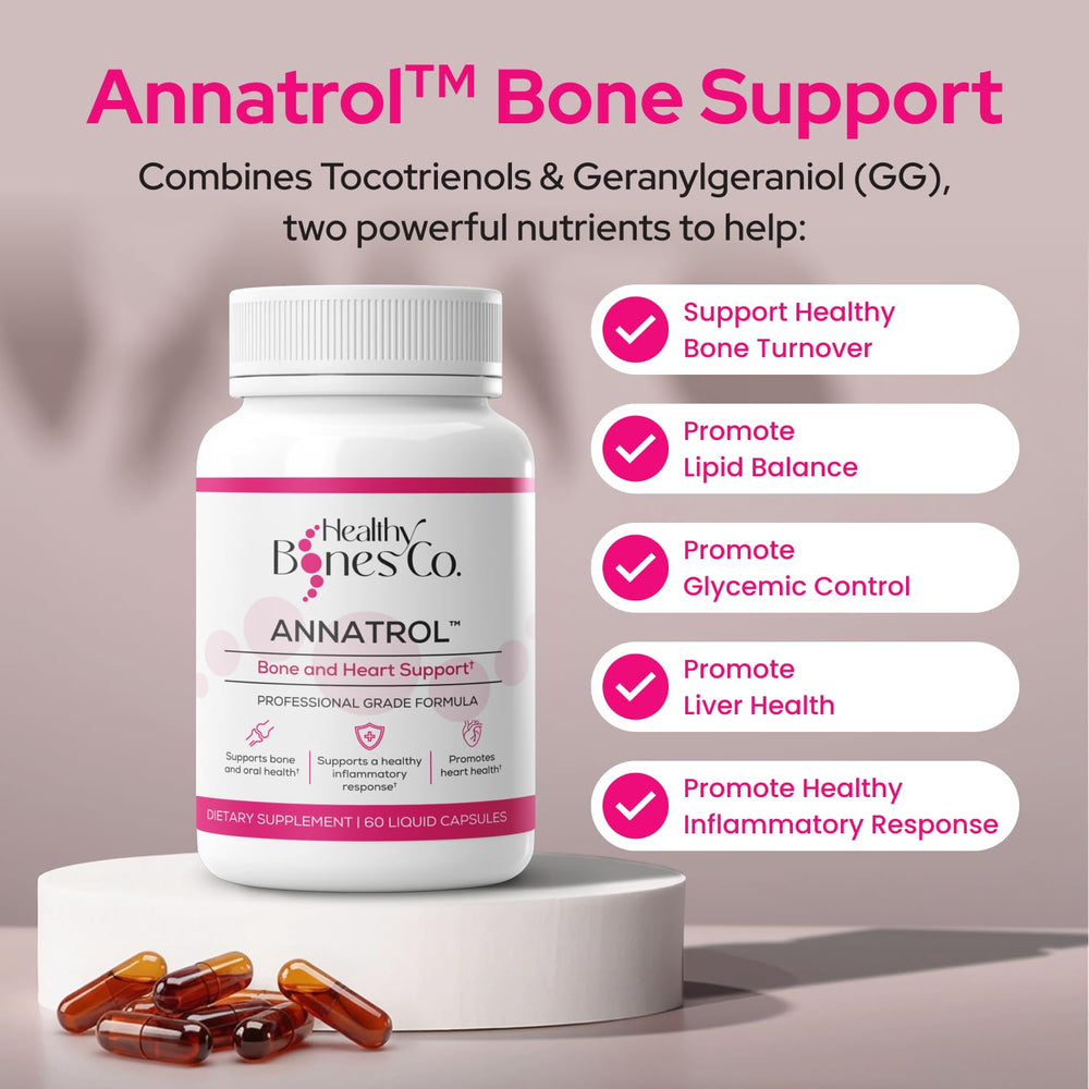 Annatrol capsules pour demonstrates convenient daily use.