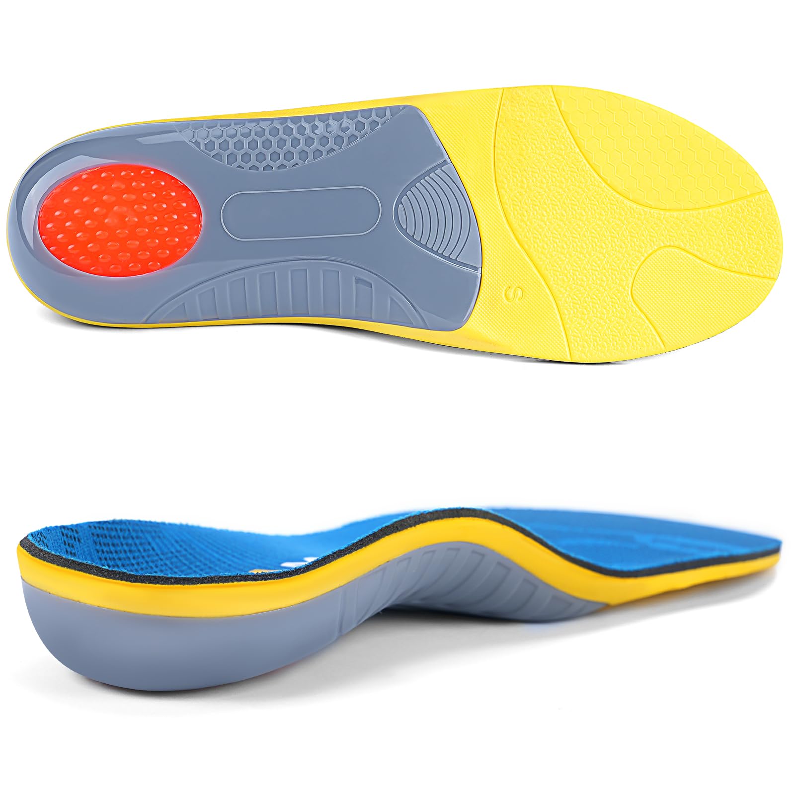 AnnyAm arch-support inserts offer targeted arch support for plantar fasciitis relief