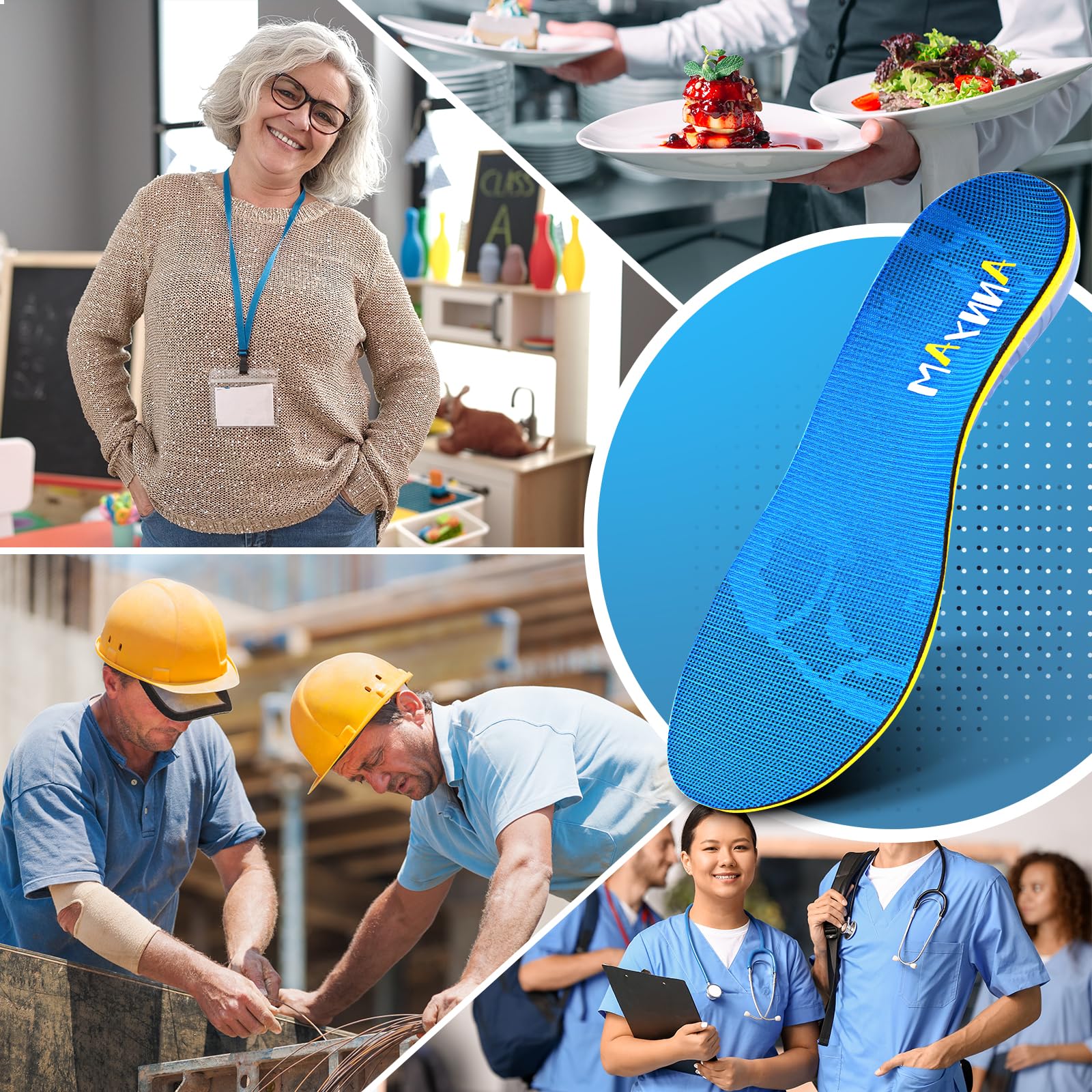 AnnyAm unisex orthotics fitting dress shoes for versatile footwear use.