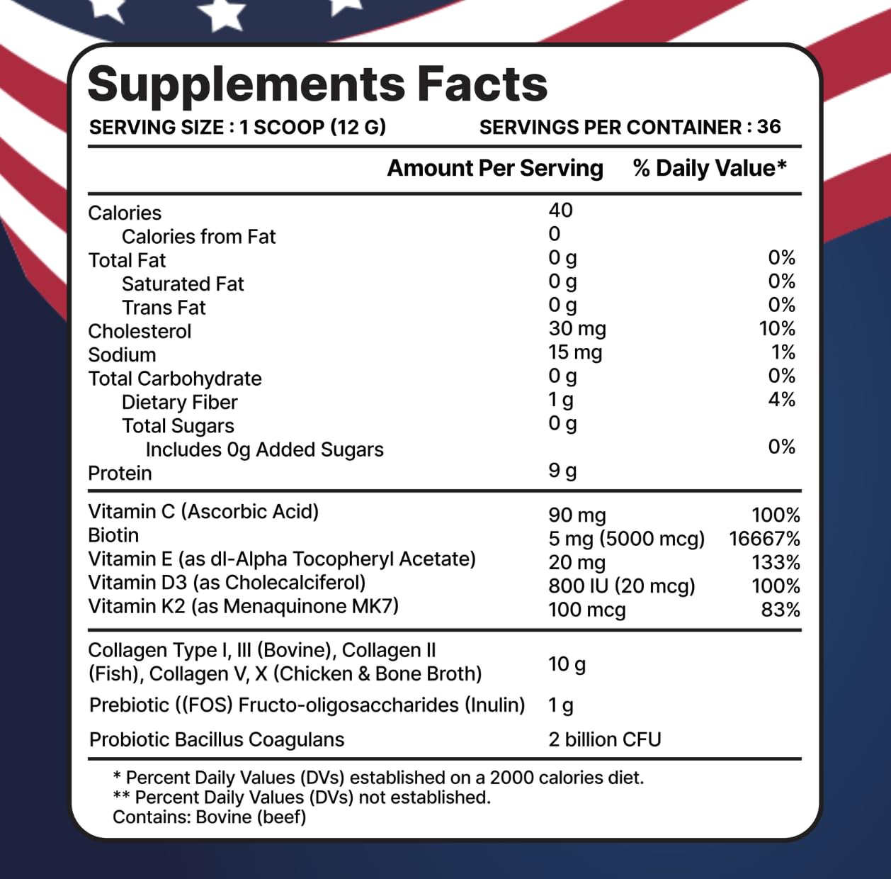 anocin collagen powder in a smoothie for daily convenience.